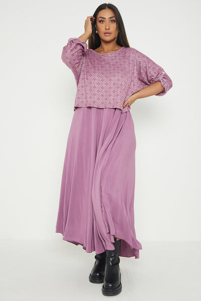 Italian Double Layered Maxi Dress